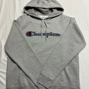 Grey champion hoodie!